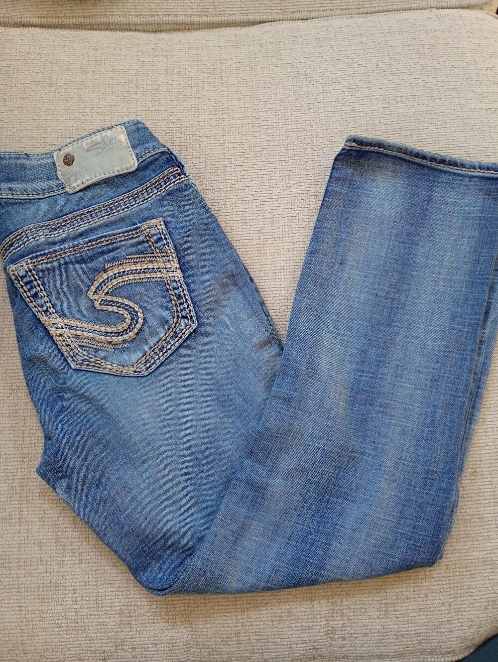 Silver Jeans | Women's Suki Jeans - Light Blue Denim | W28